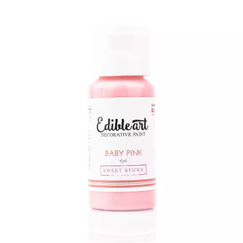 Edible Art Paint -Baby Pink